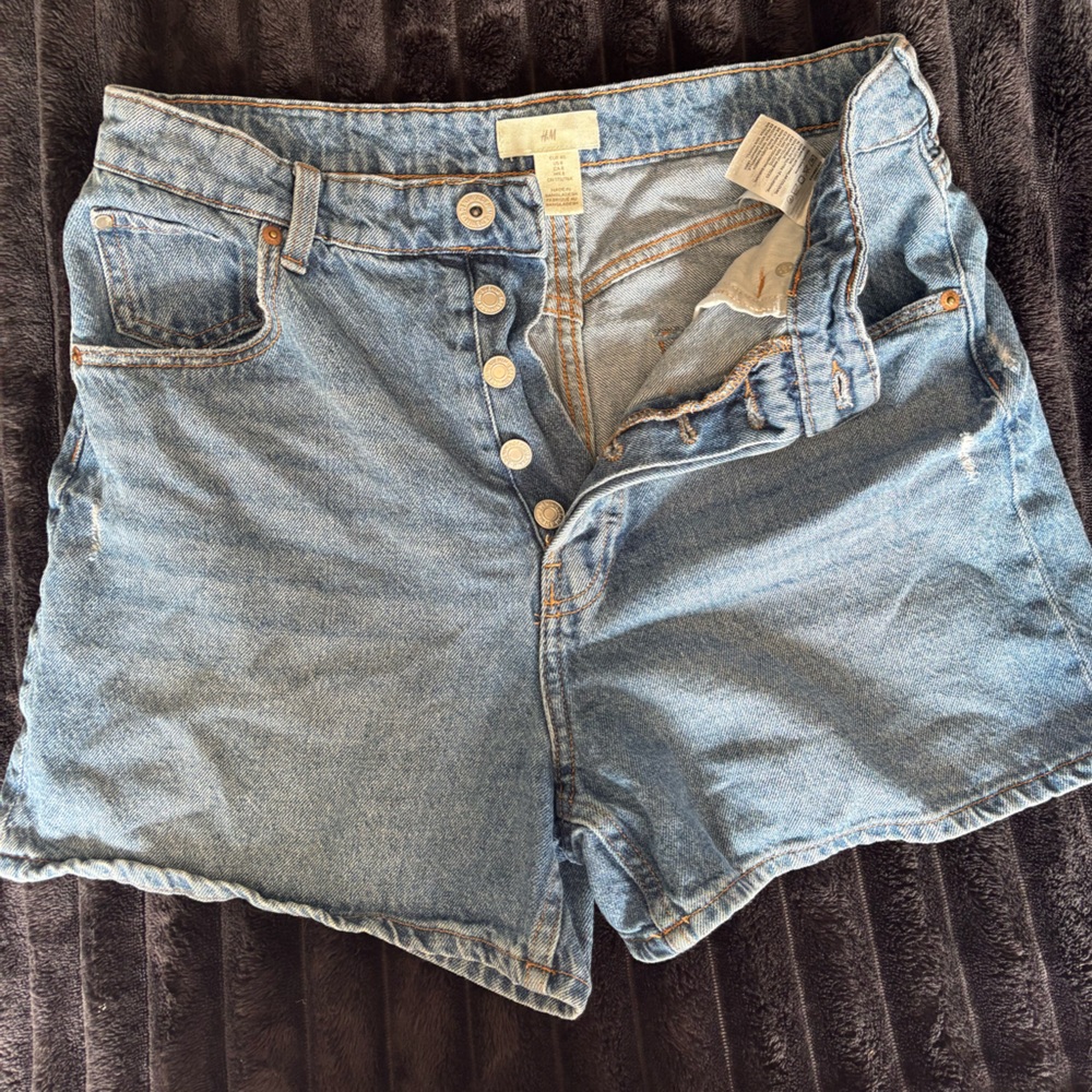 H&M Classic Blue Denim Shorts